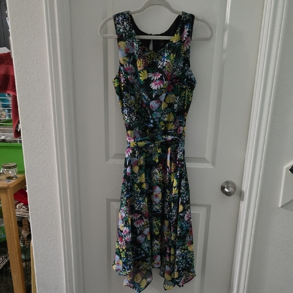 J.B.S. Dresses & Skirts - J.B.S. Pink and Purple Hankerchief Skirt Sundress